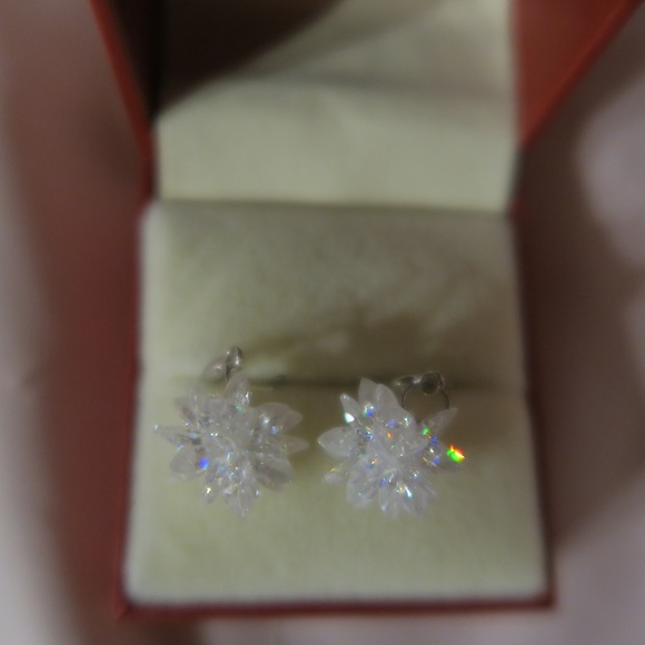 Cubic Zirconia Earrings - Picture 1 of 3